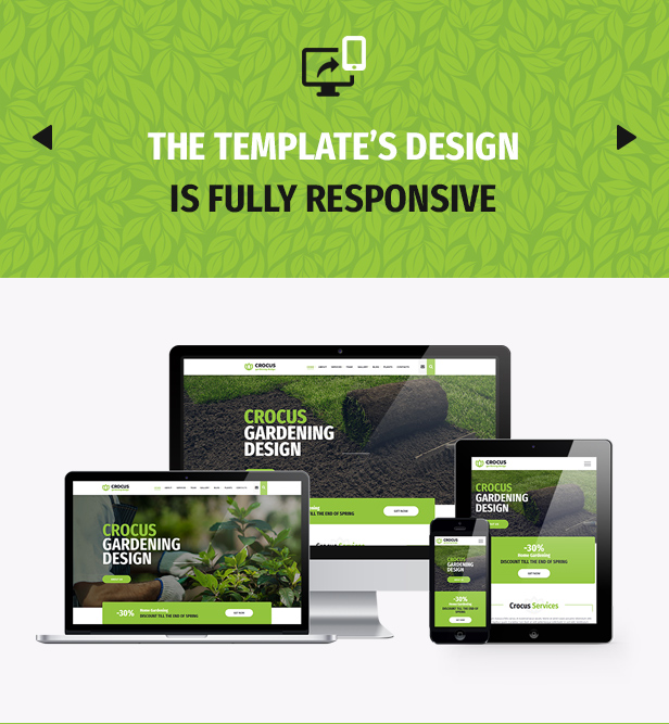 Garden and Landscape Design Company | Crocus Gardening  HTML Template - 2
