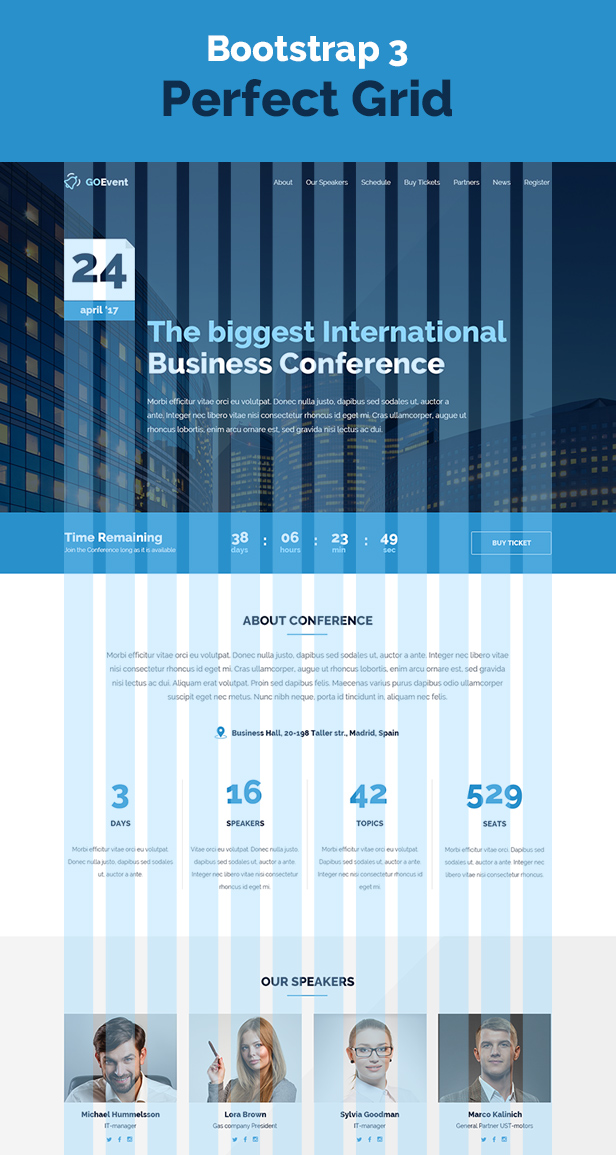 Event – Business Conference, Wedding Day & Vape Fest Multi-Purpose HTML5 Landing Pages - 2